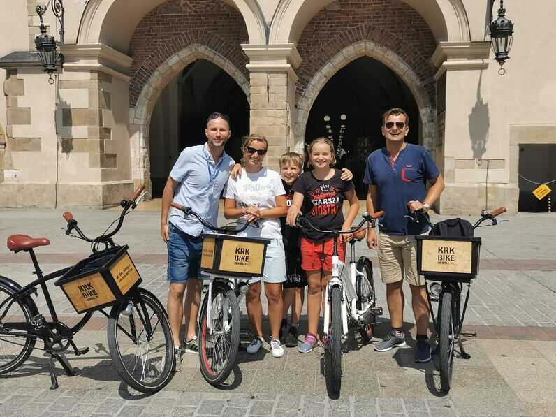 Krakow family bike tour
